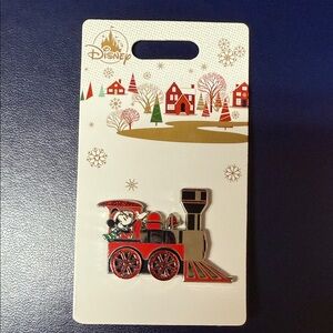 Disney Holiday Train Pin with Mickey